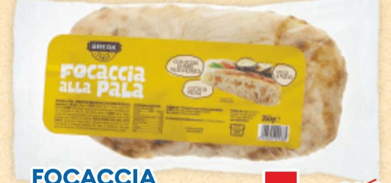 Amak focaccia alla pala 250 g in offerta da MD