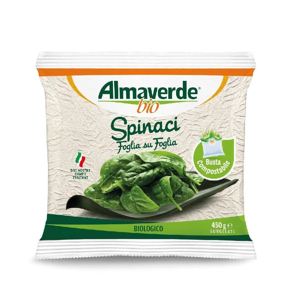 Almaverde Bio Spinaci, 450 g – Il Gigante