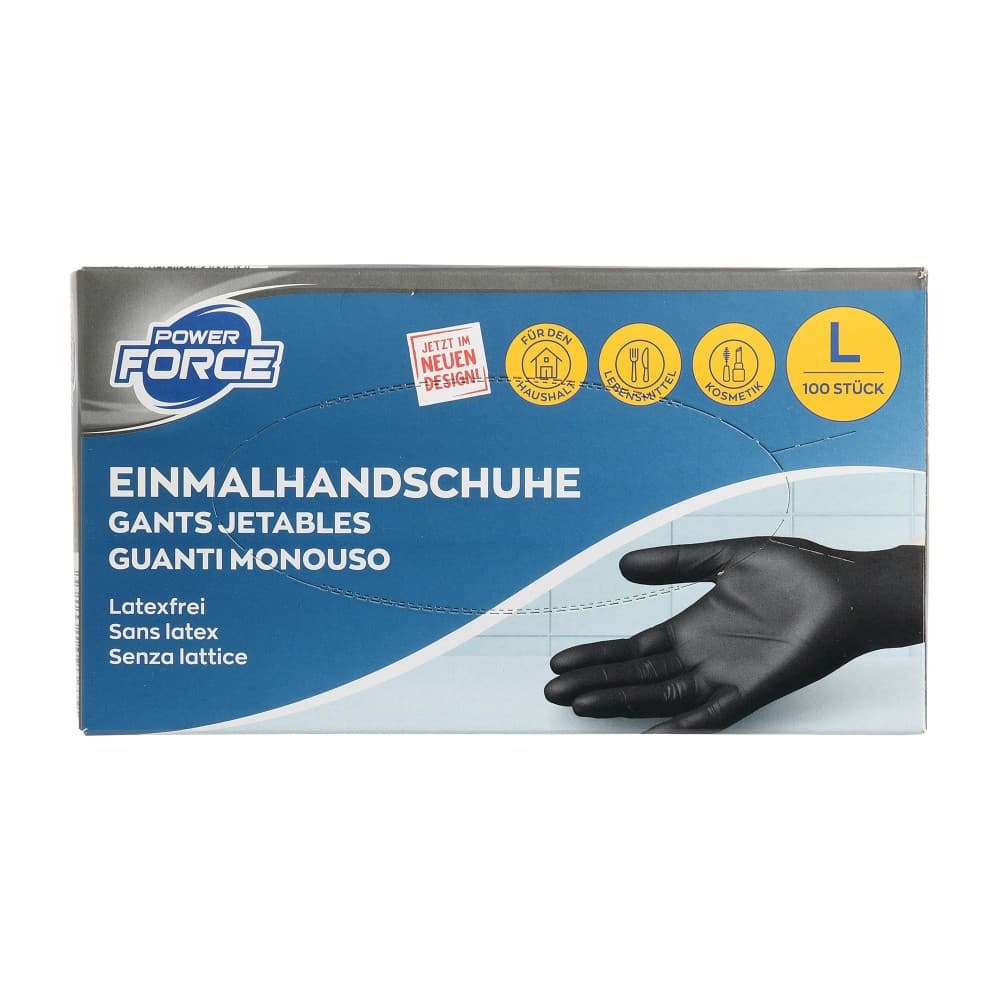 Power Force guanti in nitrile, 100 pezzi – ALDI