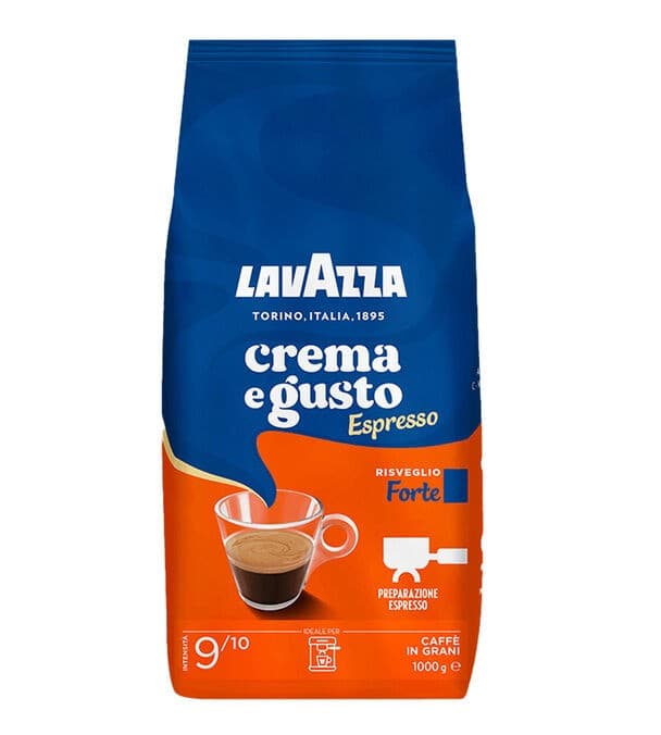 Caffè macinato Lavazza Crema e Gusto Forte, 1 kg – Bennet