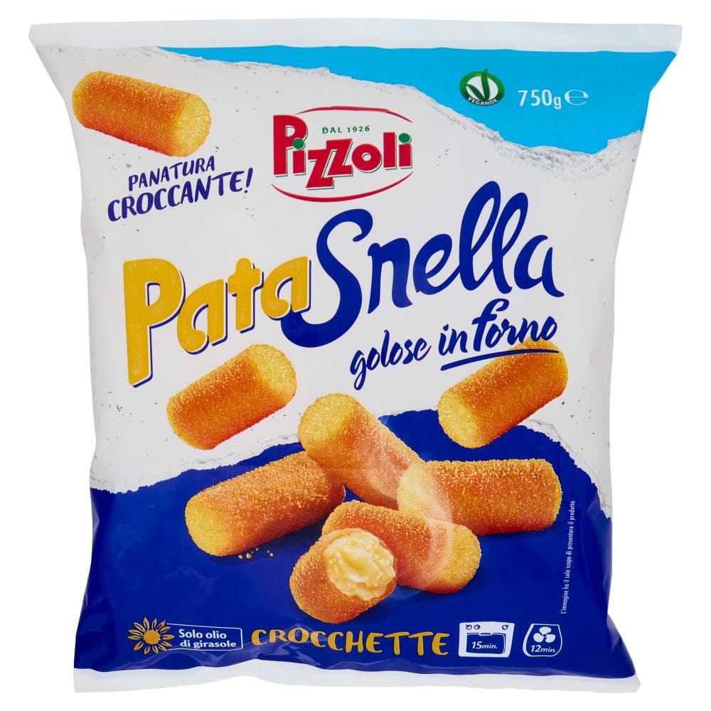 Pizzoli crocchette patasnella surgelate, 750 g – Bennet