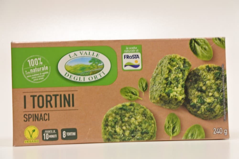 Tortini spinaci La Valle degli Orti, 240 g – Carrefour