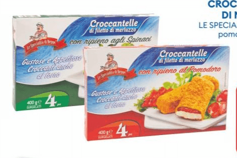 Croccantelle di merluzzo, 400 g Le Specialità di Beppe – MD
