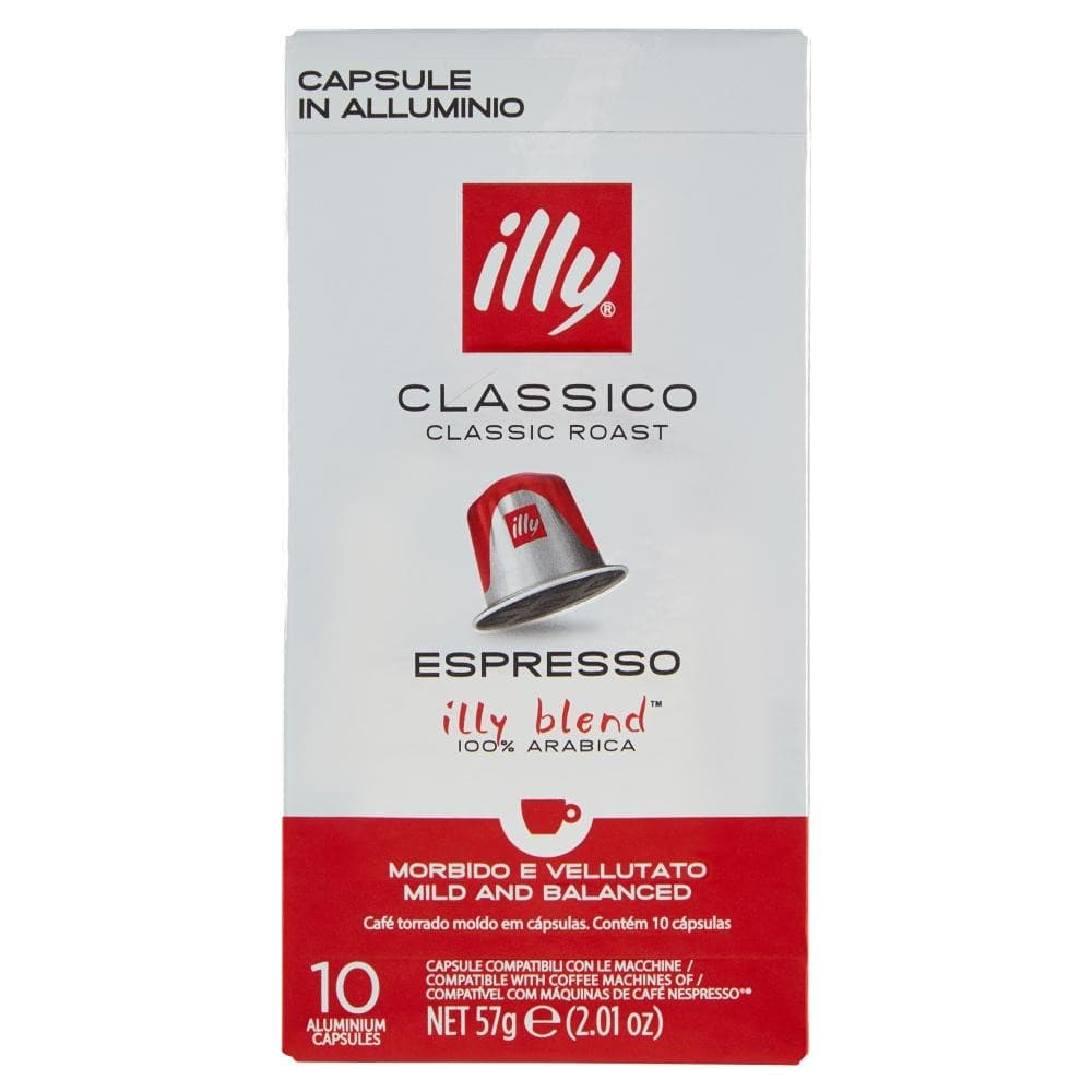 Caffè in capsule Illy, 10 capsule, g 57 – Panorama