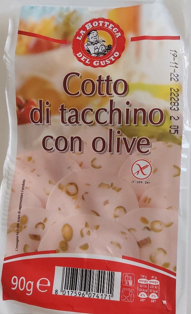 Cotto di tacchino con olive, 90 g – Eurospin