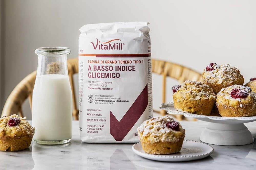 Farina tipo 1 a basso indice glicemico, 1 kg Vitamill – Bennet