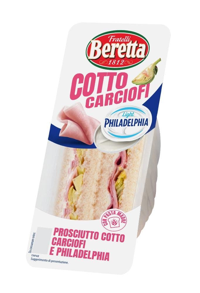 Tramezzino cotto Philadelphia Beretta, 130 g – Carrefour