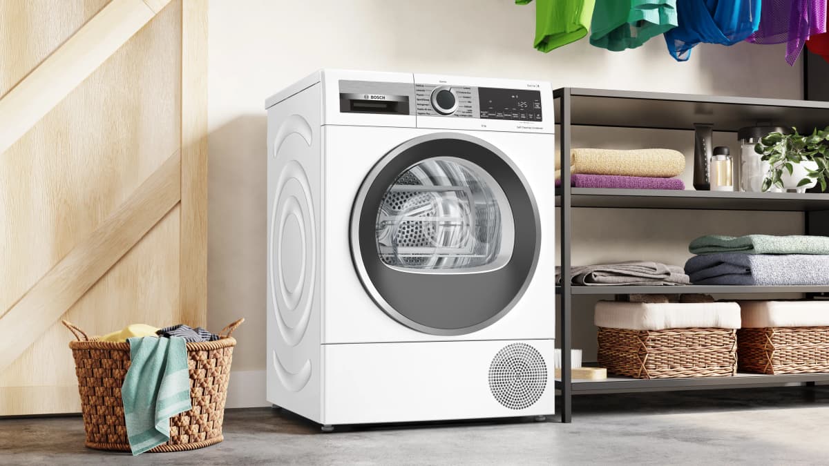 Bosch asciugatrice a pompa di calore WQG245D0IT, 9 KG – Unieuro