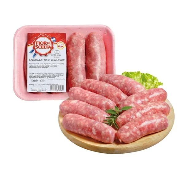 Fior di scelta salamella luganega 300 g in offerta da Dpiù