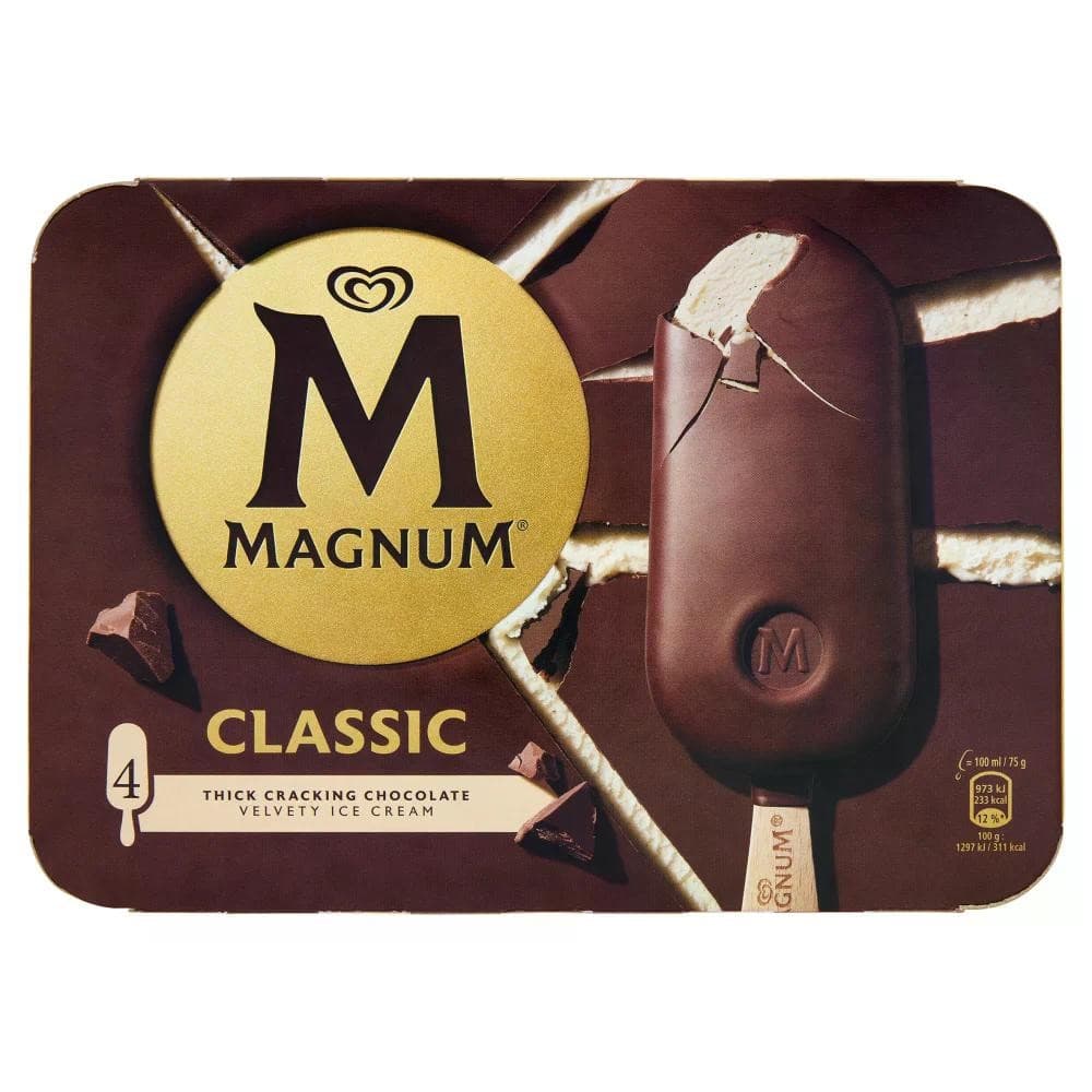 Magnum Classic, 4 x 75 g – Dpiù