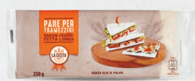 Pane per Tramezzino, 250 g La Cesta – ALDI