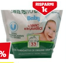 Top Green lavatrice baby 1485 ml in offerta da Dpiù