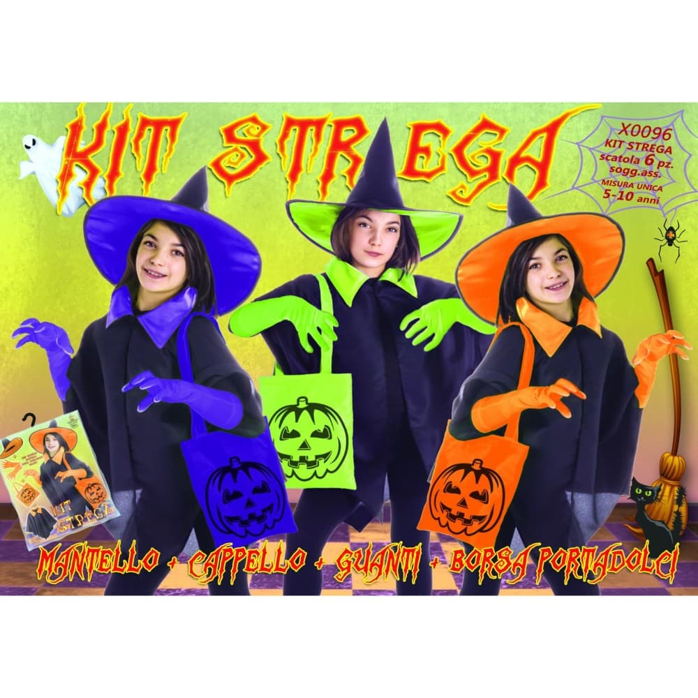 Kit Strega Cappello e Mantello – Carrefour