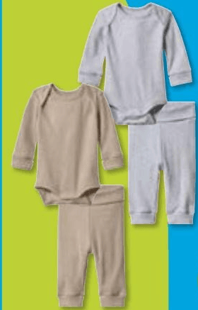 Coordinato adattabile da neonati, 2 pezzi Lupilu – Lidl