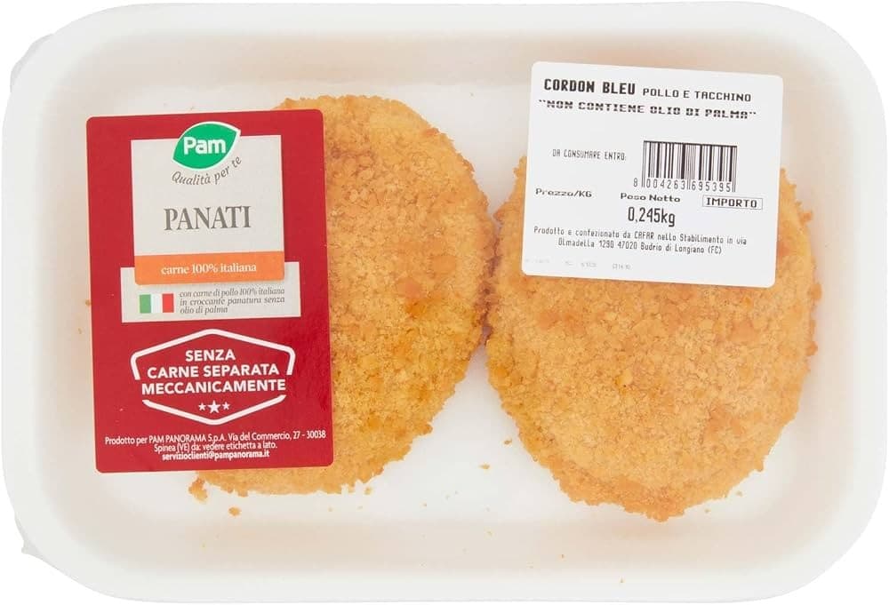 Cordon Bleu di Pollo Pam, 245 g – Panorama