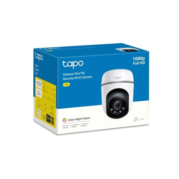 TC40 Out Pan/Tilt Security WiFi Cam TAPO – Trony