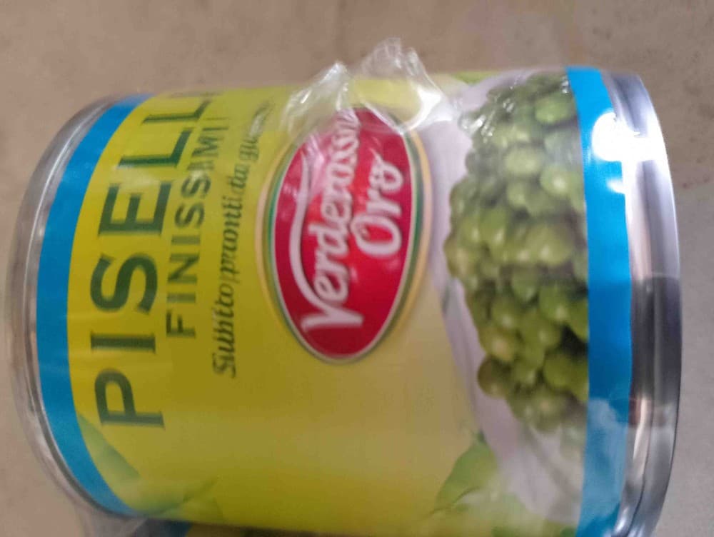 Verderosso Oro piselli finissimi, 3 x 140 g – Dpiù