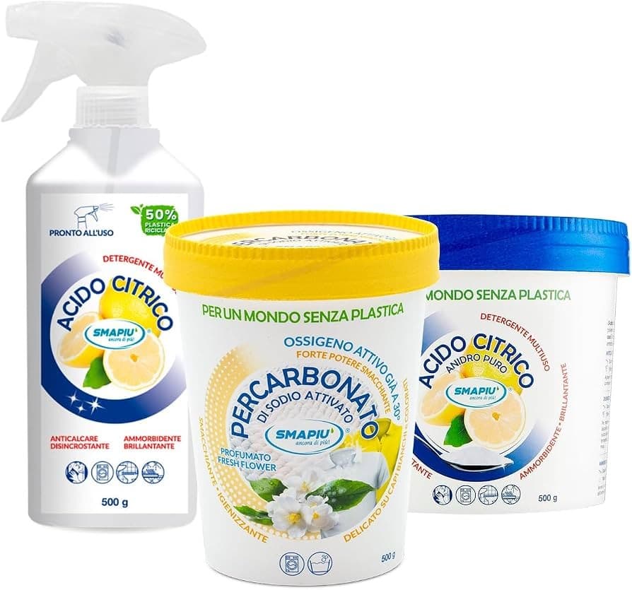Shapiu acido citrico, percarbonato o ammorbidenti in polvere – Iper La grande i