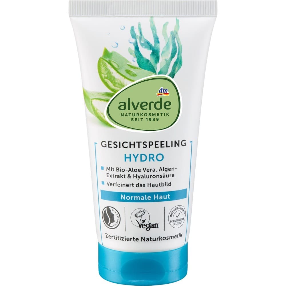 Alverde peeling purificante e rinfrescante, 75 ml – Dm
