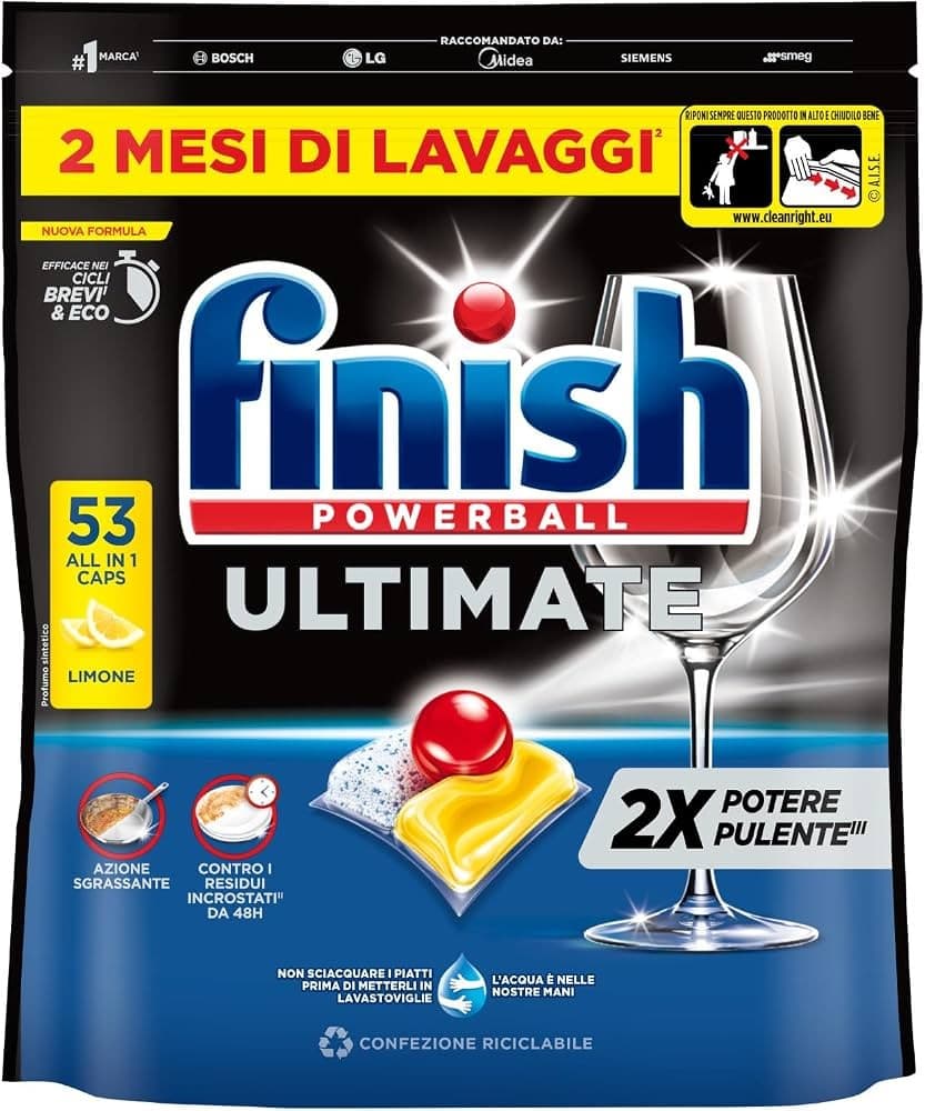 Finish Ultimate Limone, 53 capsule – Bennet
