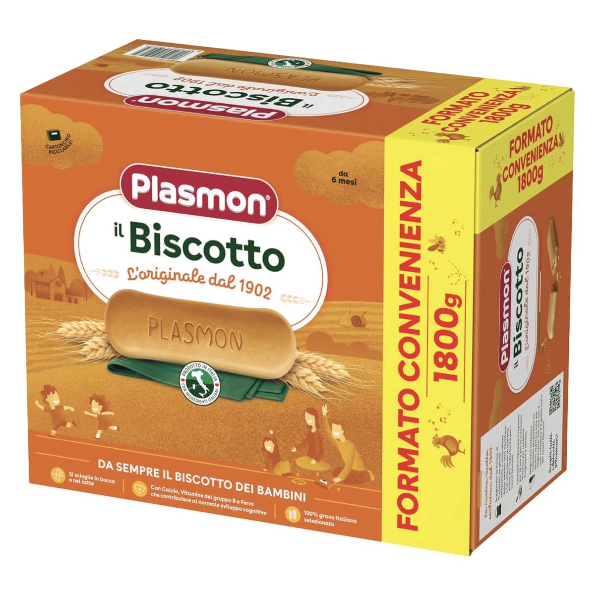 Il Biscotto originale 1800 g Plasmon in offerta da Iper La grande i