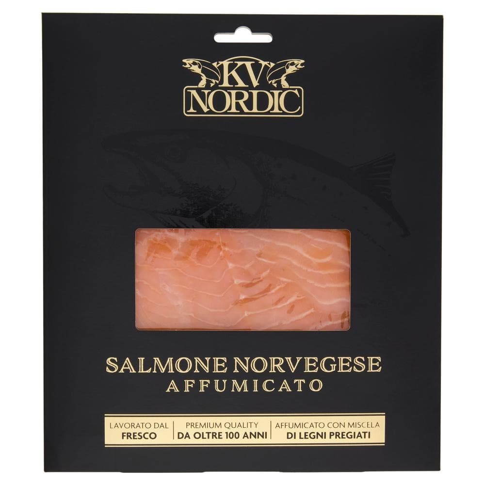 Salmone Norvegese affumicato 100 g KV Nordic in offerta da Iper La grande i