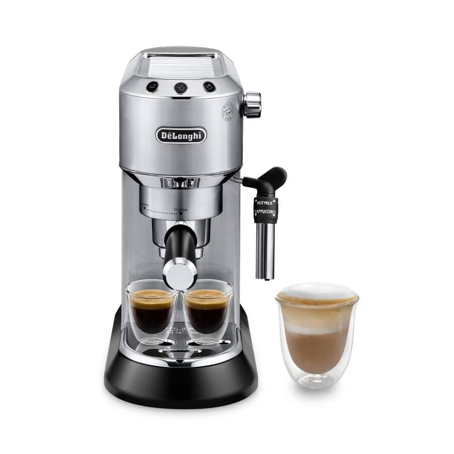 Macchina da caffè DeLonghi Dedica EC685.M + Macina caffè KG200 – Euronics