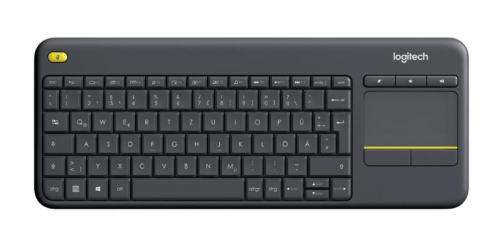 Logitech Tastiera Wireless Touch K400 Plus – Comet