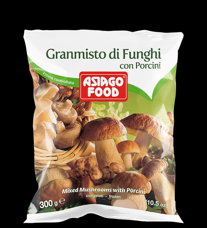 Funghi porcini interi o a cubetti, Granmisto di funghi con porcini, 300 g / 1 kg Asiago Food – Iper La grande i