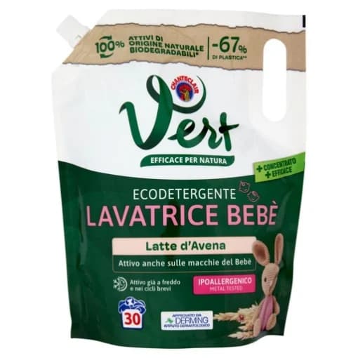 Vert ecodetergente lavatrice 30 lavaggi in offerta da Tigota