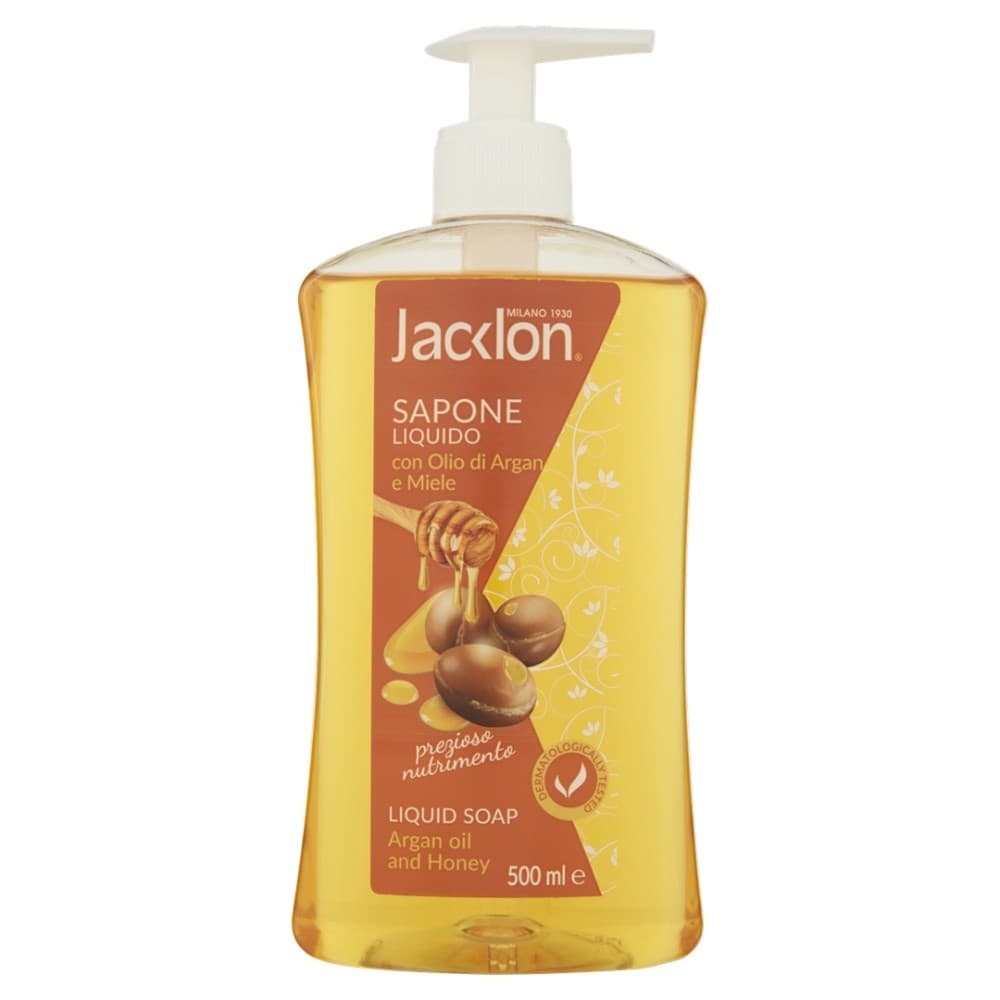 Sapone liquido olio di argan e miele, 500 ml Jacton – Carrefour