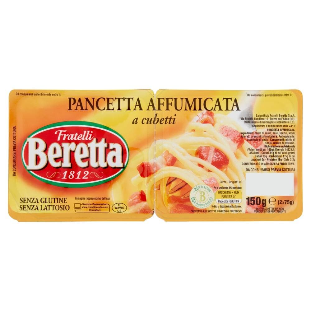 Cubetti di Pancetta 150 g Beretta in offerta da Carrefour