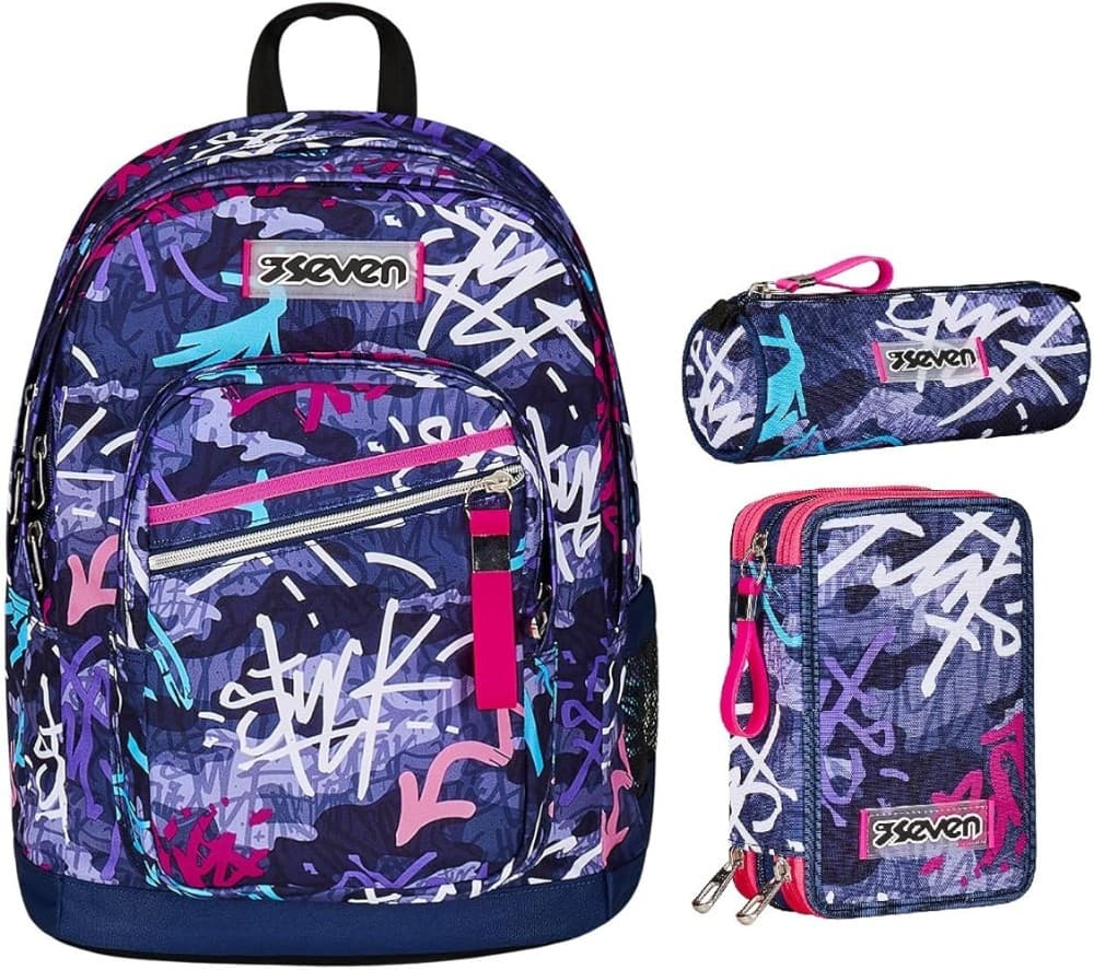 Zaino New Fit Writing Graffiti o Purpleflare Seven in offerta da Iper La grande i