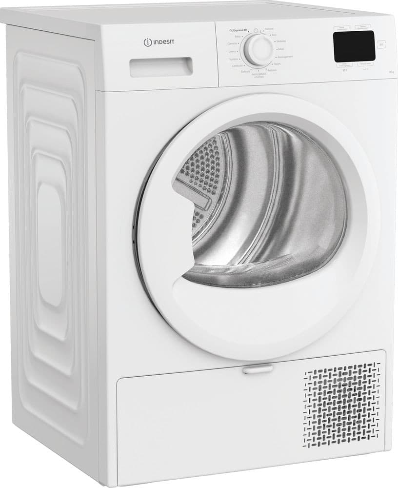 Indesit asciugatrice a pompa di calore C YD 93D WW IT, 9 kg – Comet