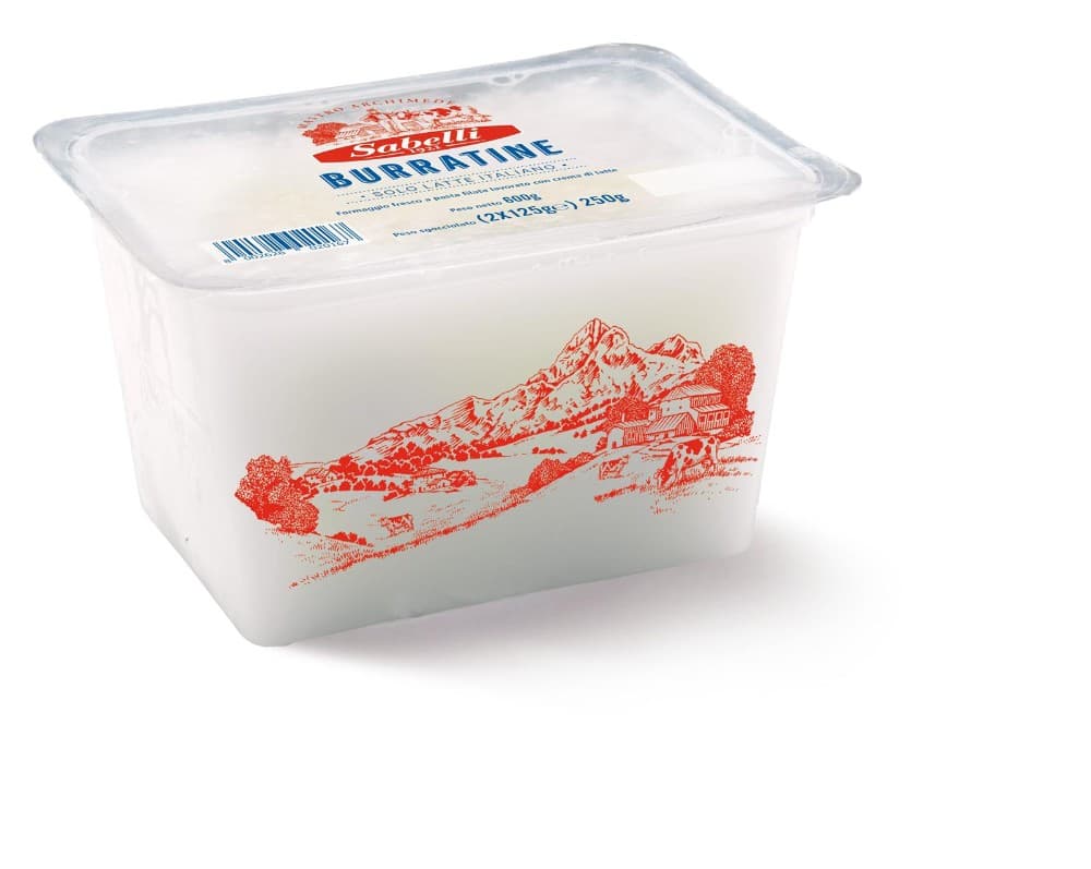 Burratine Sabelli 125g x2 250 g in offerta da Carrefour