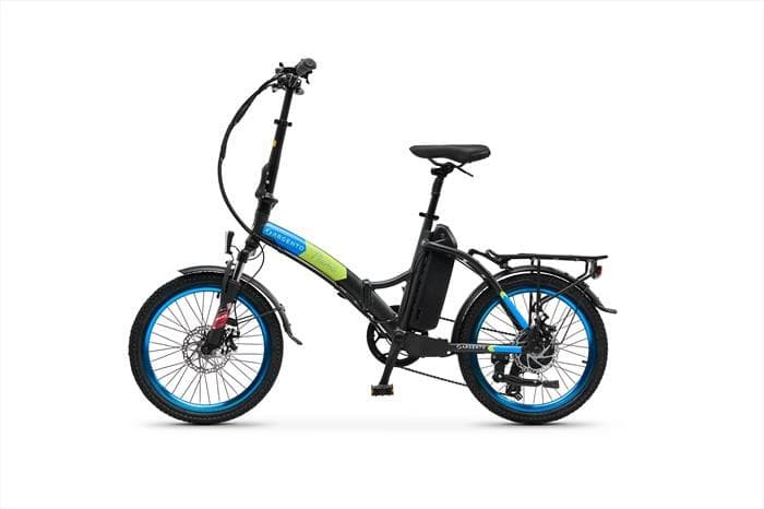 Bicicletta Elettrica Piuma Celeste Argento E-Mobility – Euronics