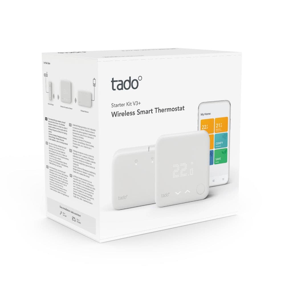 Termostato Intelligente Cablato V3+ tado° – Unieuro