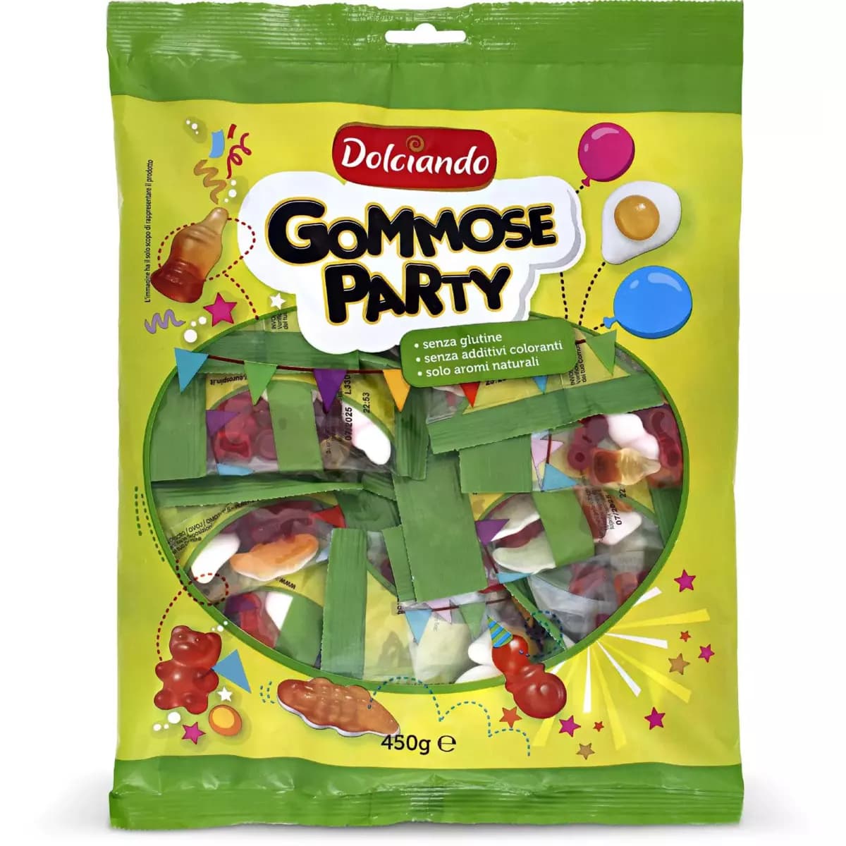 Gommose Party, 450 g Dolciando – Eurospin