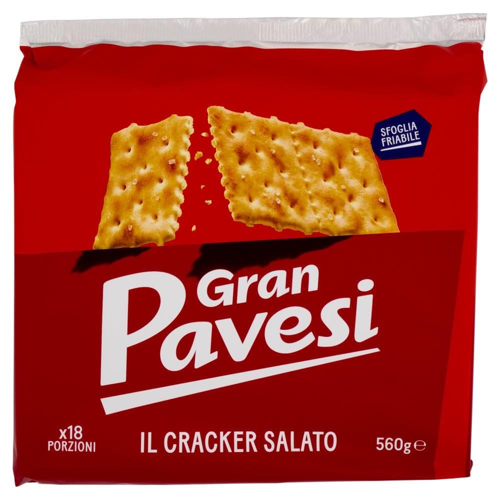 Crackers Gran Pavesi, 560 g – Carrefour