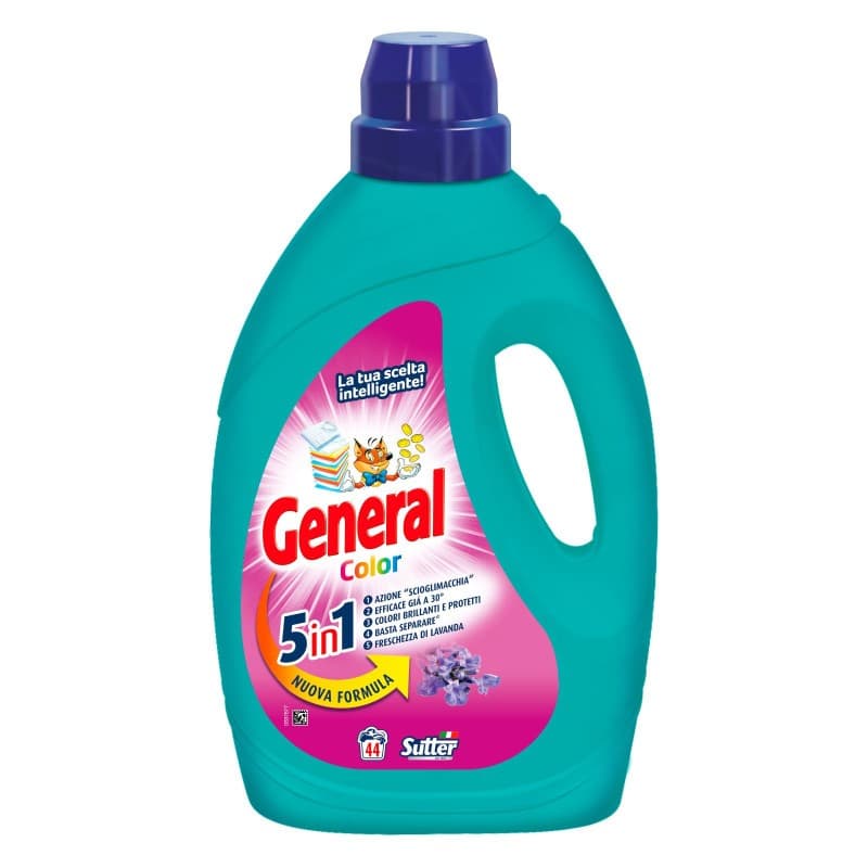 General detersivo lavatrice liquido, 44 lavaggi – Panorama