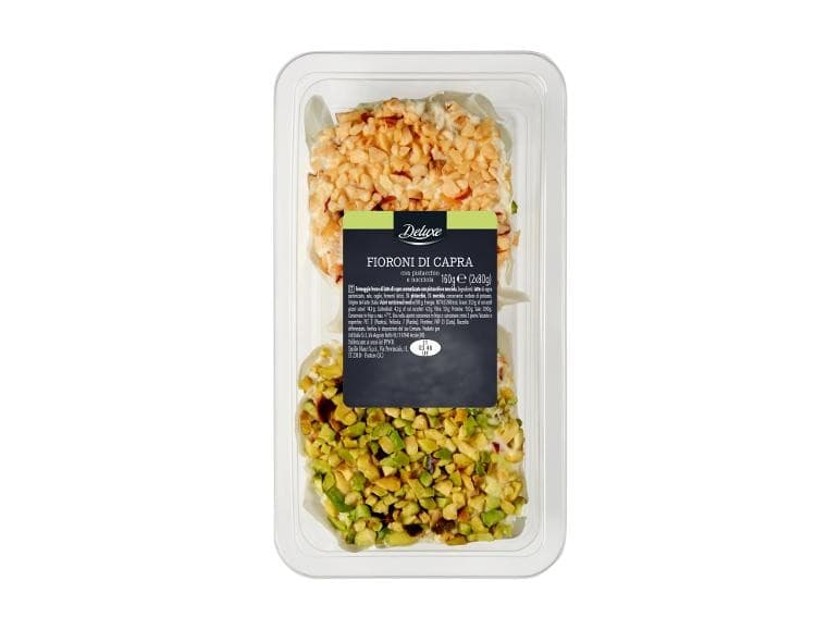 Deluxe Fioroni di capra con pistacchi e nocciole, 2x 80 g – Lidl
