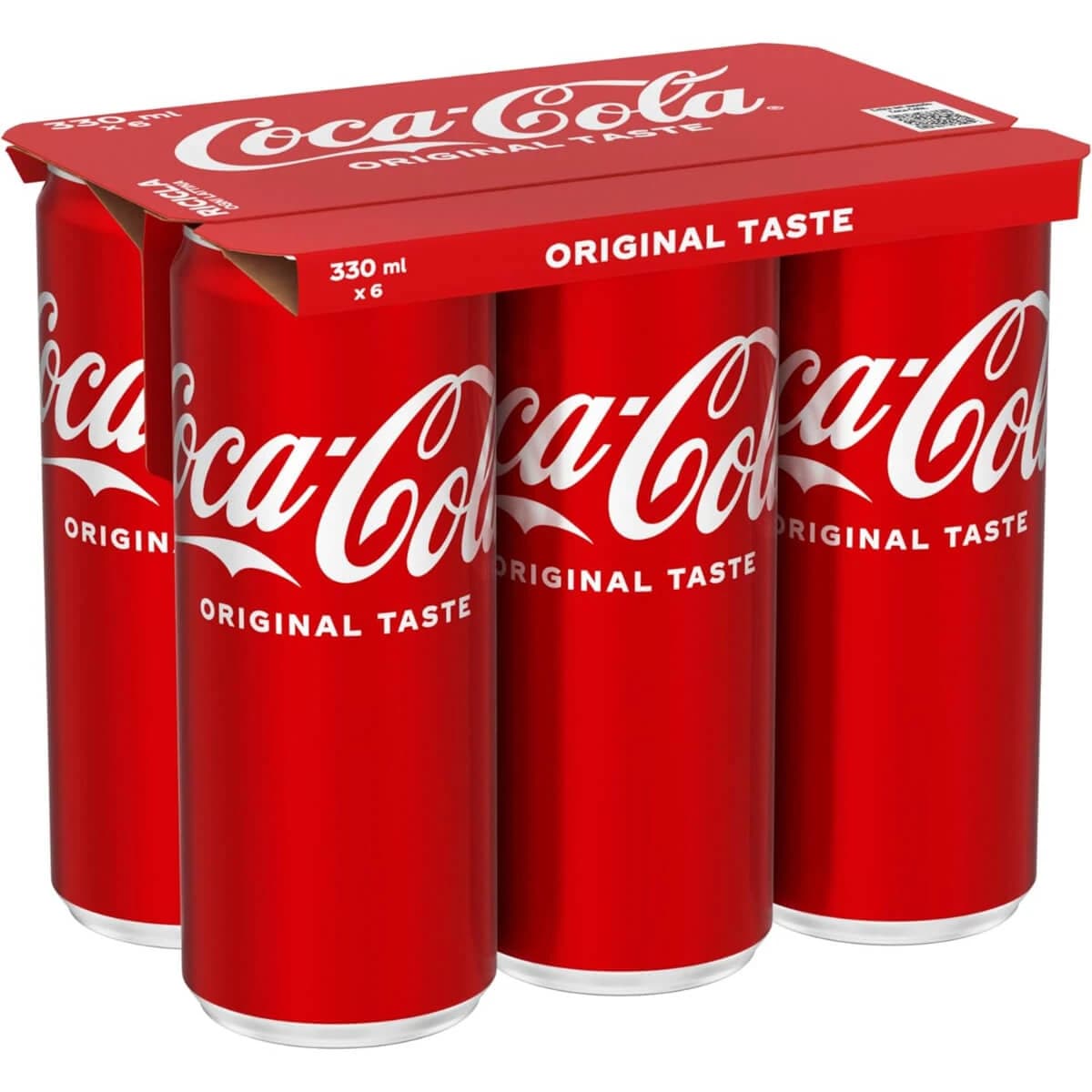Coca Cola Original Taste, 6 x 330 ml Coca-Cola – Carrefour