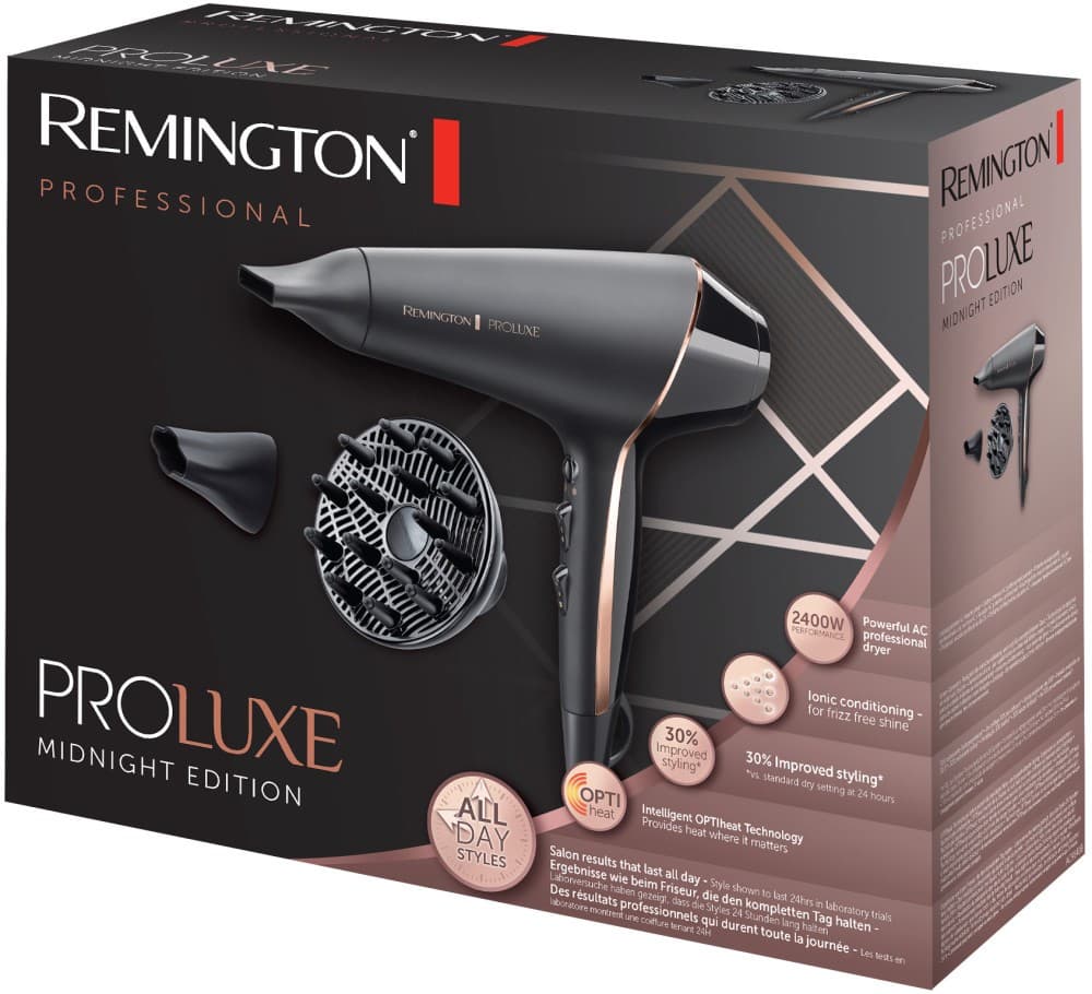 Asciugacapelli Proluxe Midnight Edition AC9140B REMINGTON in offerta da Euronics