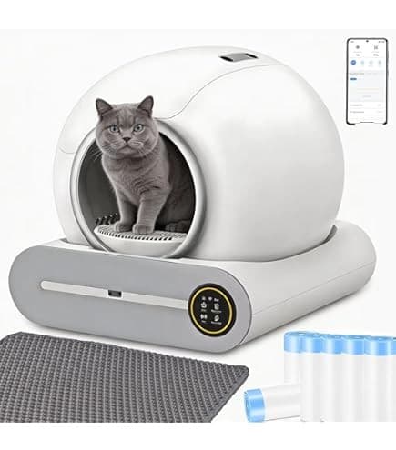 Lettiera autopulente per gatti 65 L, 49x53,7x50,6 cm in offerta da Eurospin