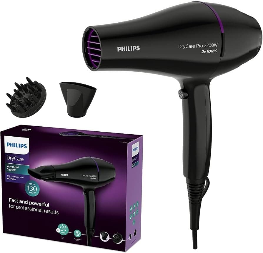 Asciugacapelli DryCare Pro 2200W BHD274/00 Philips – Trony