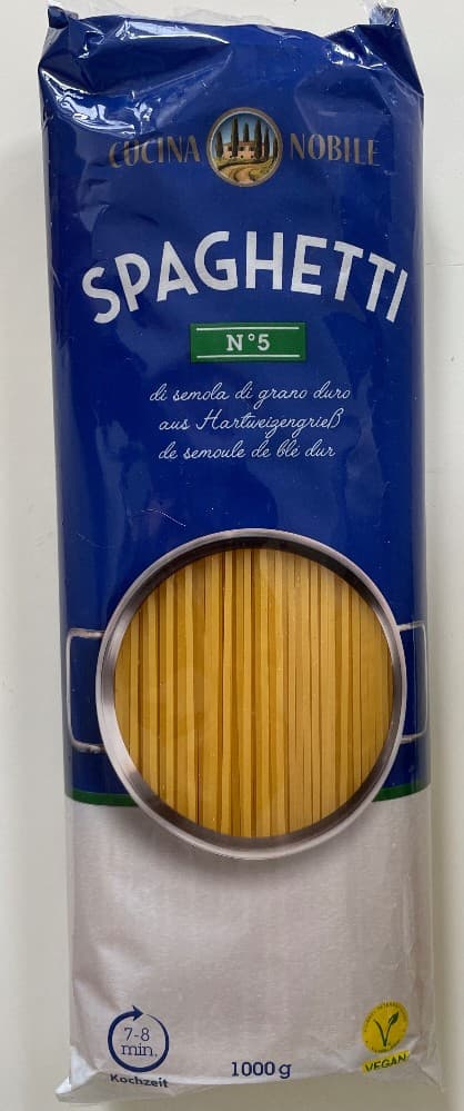 Cucina spaghetti 1 kg in offerta da ALDI