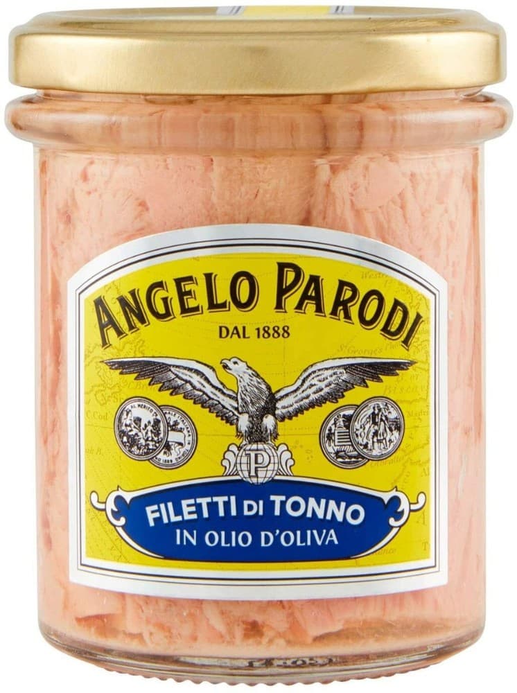 Angelo Parodi filetti di tonno in olio di oliva extravergine, 260 g – Iper La grande i