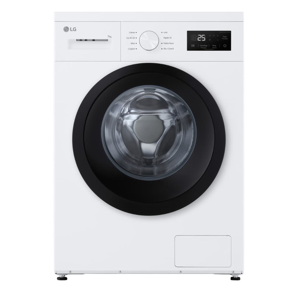 LG lavatrice slim F4NA10S7NWK 7 KG in offerta da Euronics