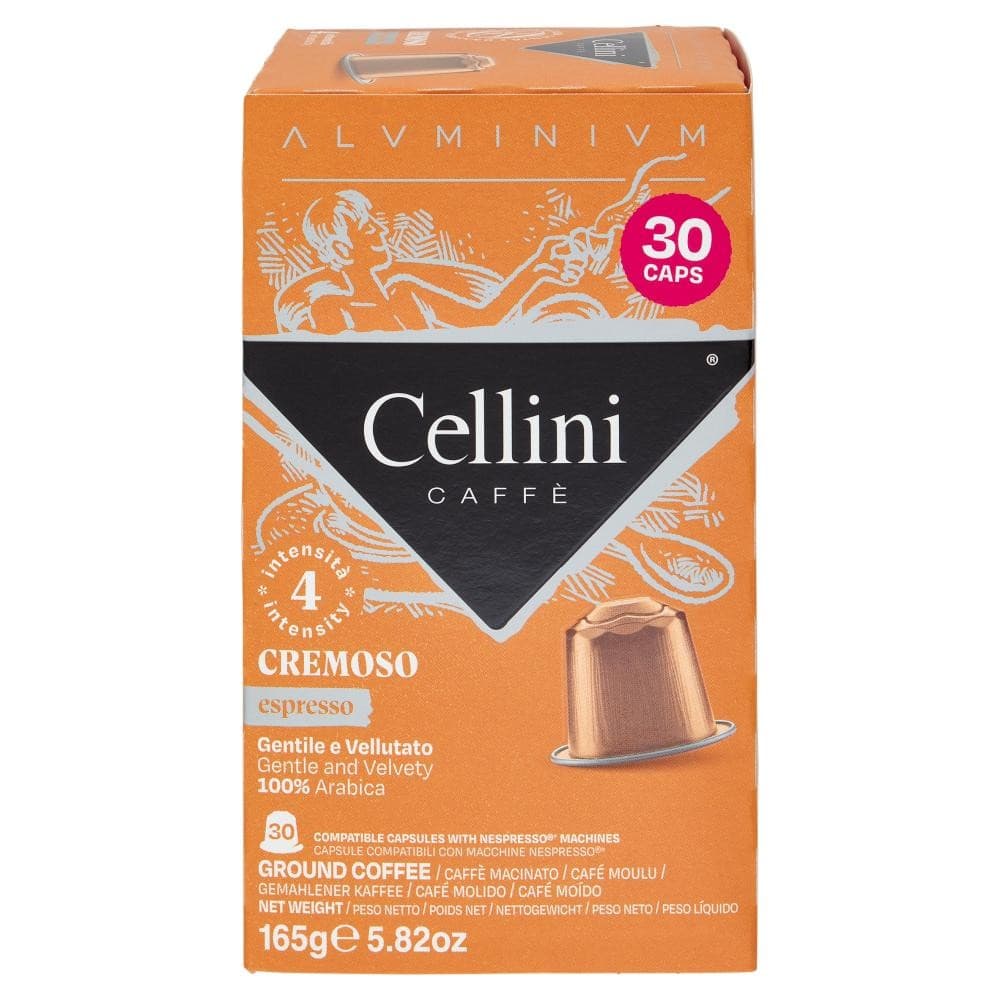 Cellini capsule caffè in alluminio gusti assortiti, 30 capsule 165 g – Iper La grande i