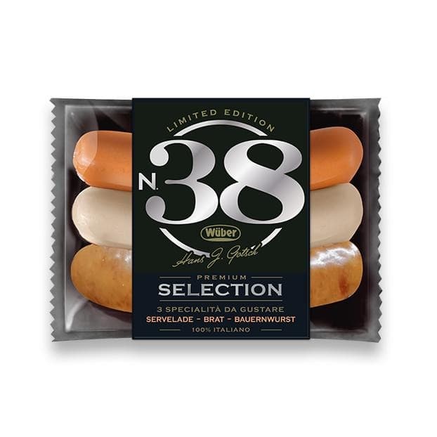 Würstel N. 38, 240 g Wüber – Il Gigante